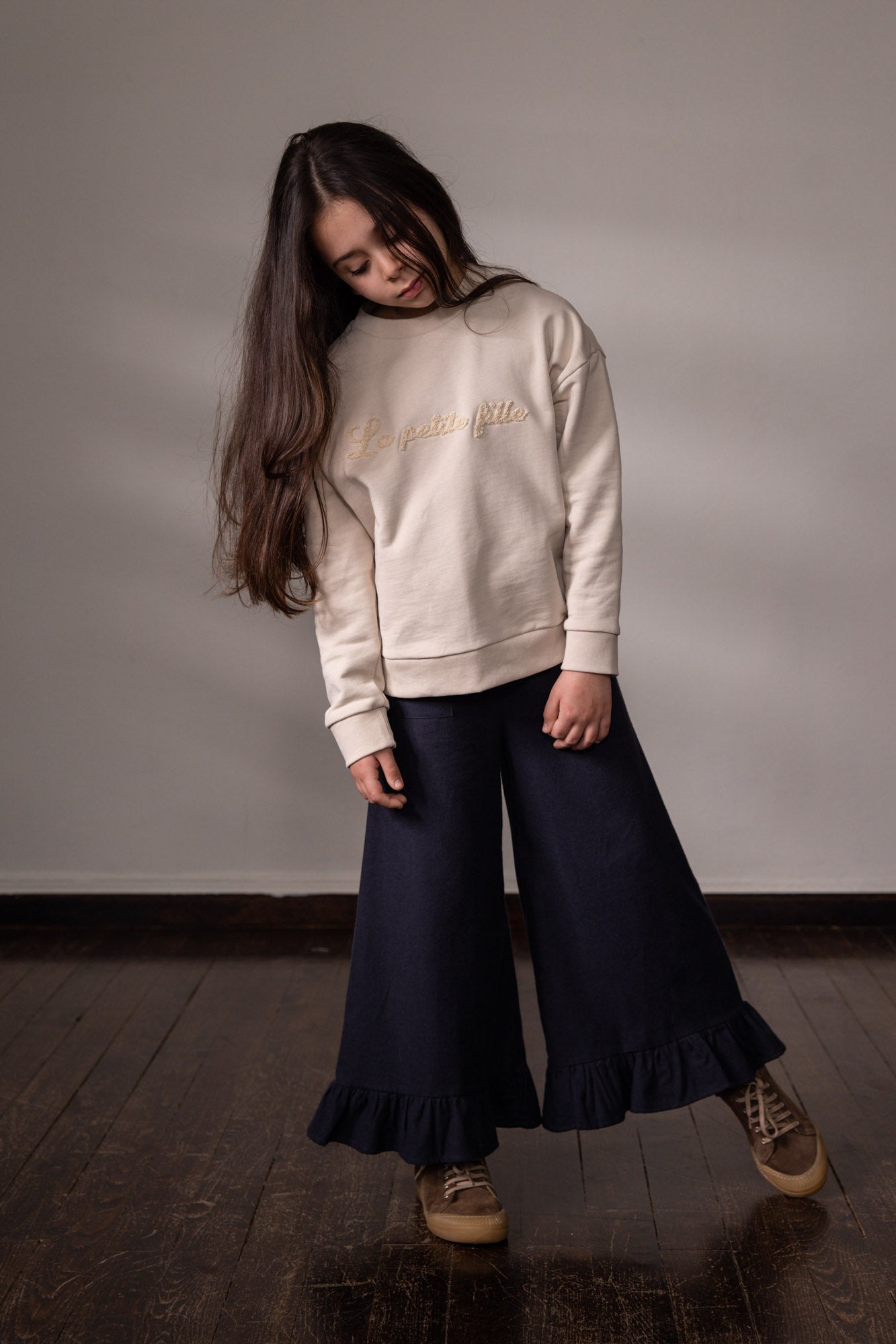 La Petite Fille Sweatshirt - Cream