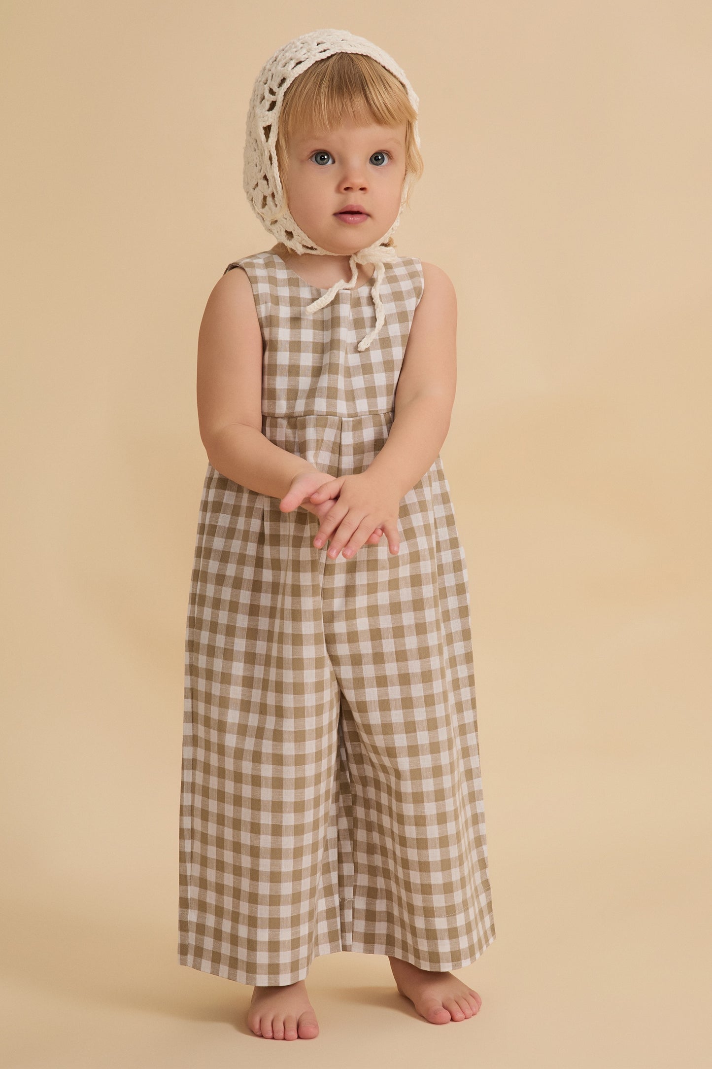 Lia Jumpsuit - Beige