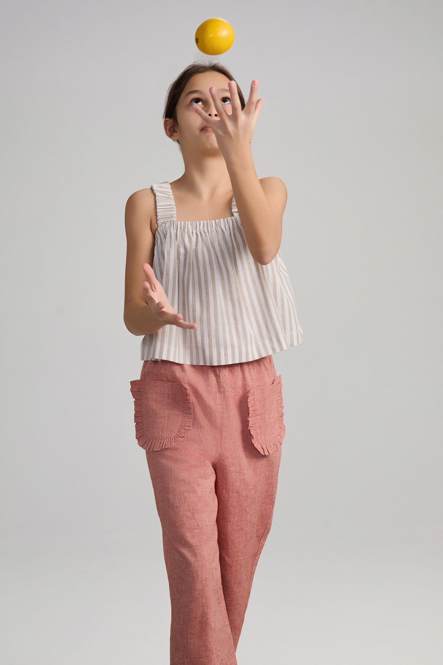 Vicky Trousers - Salmon