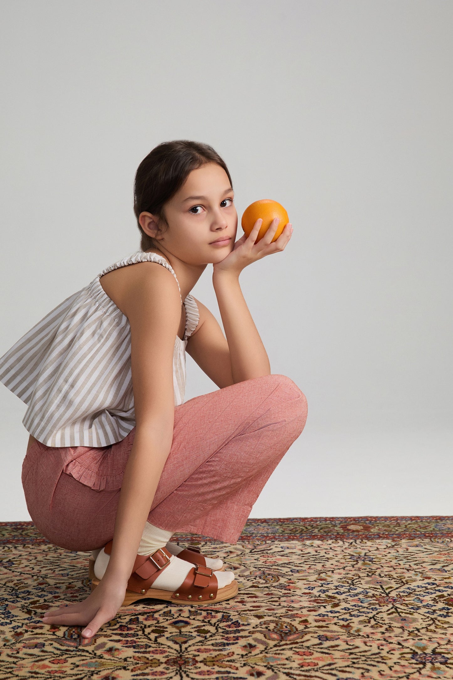 Vicky Trousers - Salmon