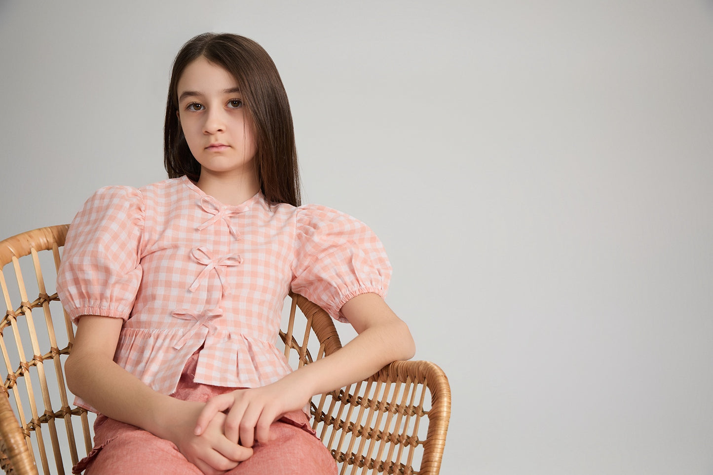 Bloom Blouse - Salmon