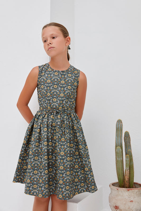 Judy Dress - Moon Flower