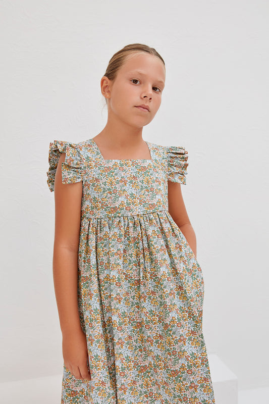 Ada Dress - Penstemon