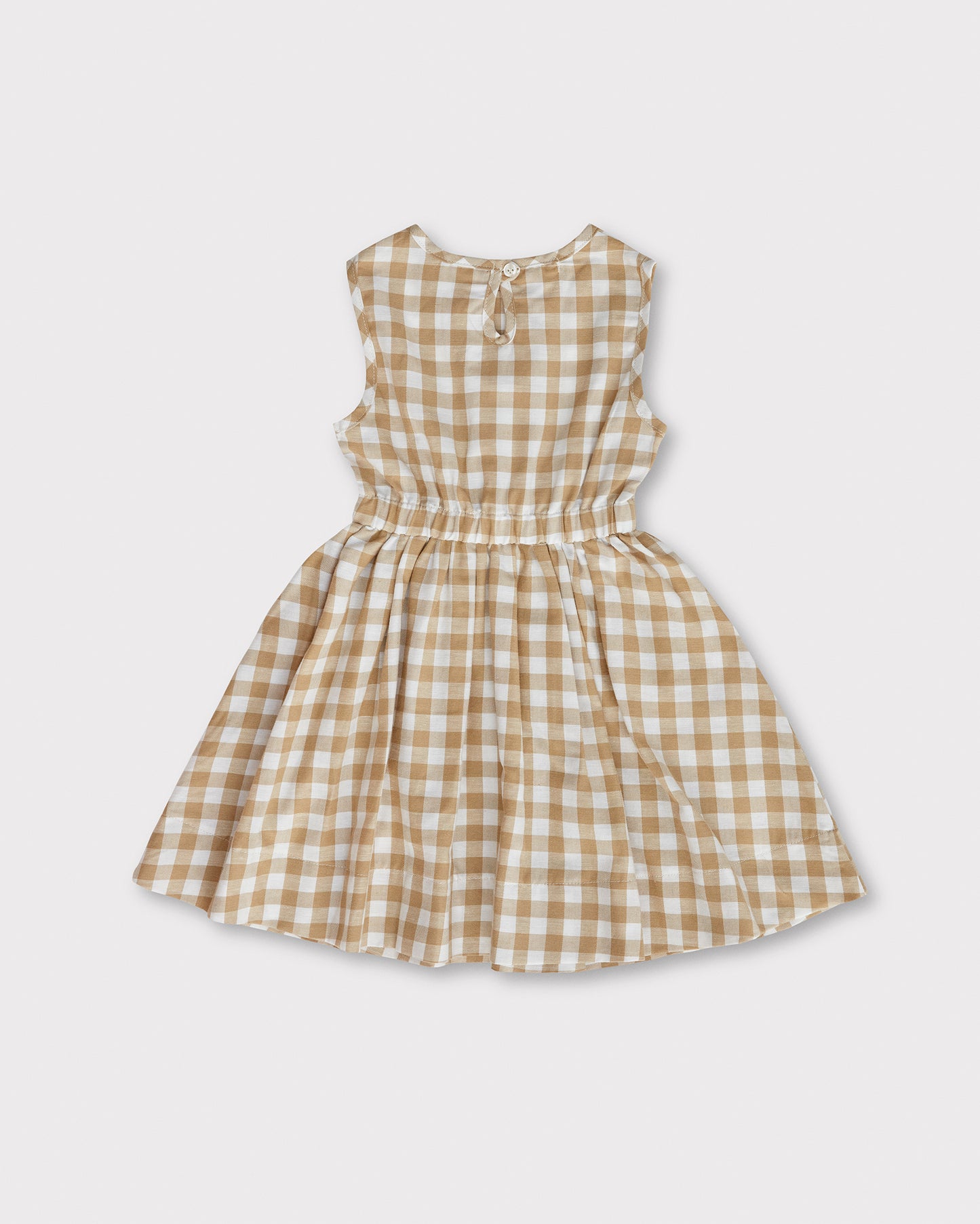 Sienna Dress - Yellow Gingham