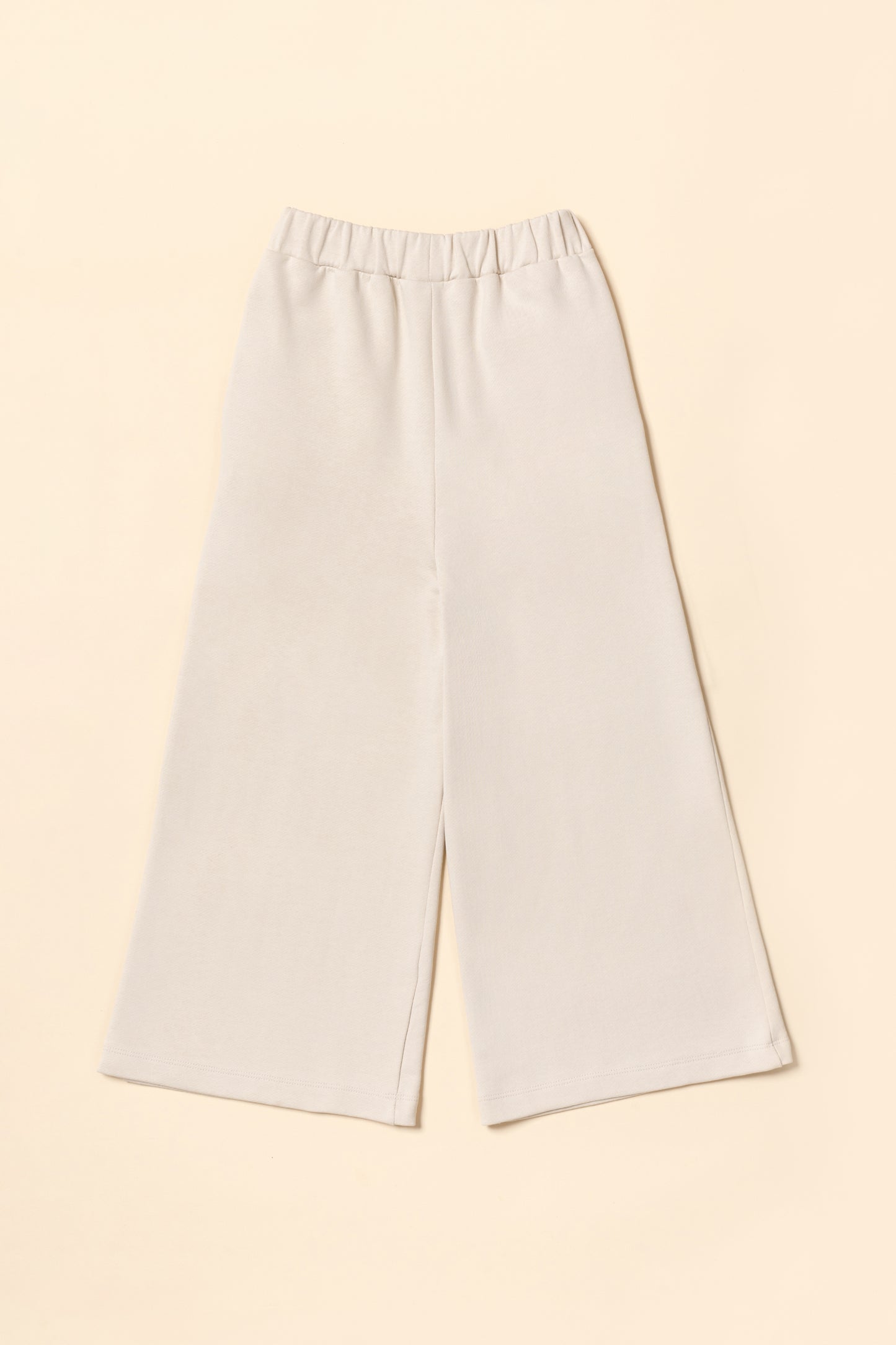Flowy Joggers - Cream