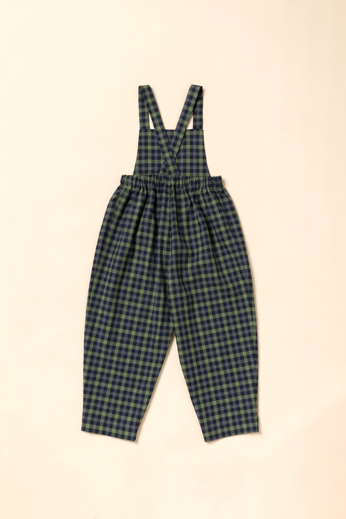 Ida Jumpsuit - Green Checked