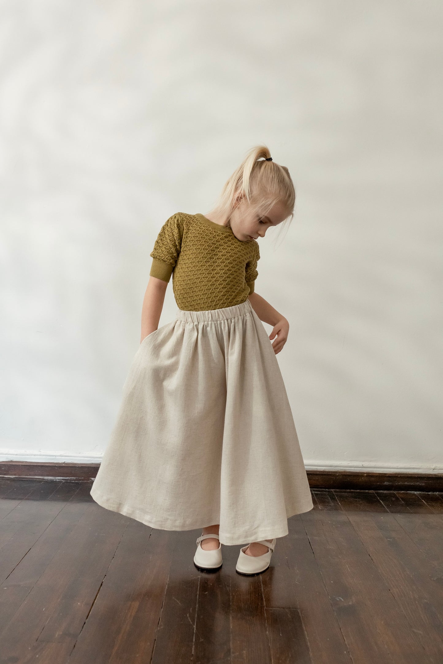 Popies Trousers - Natural