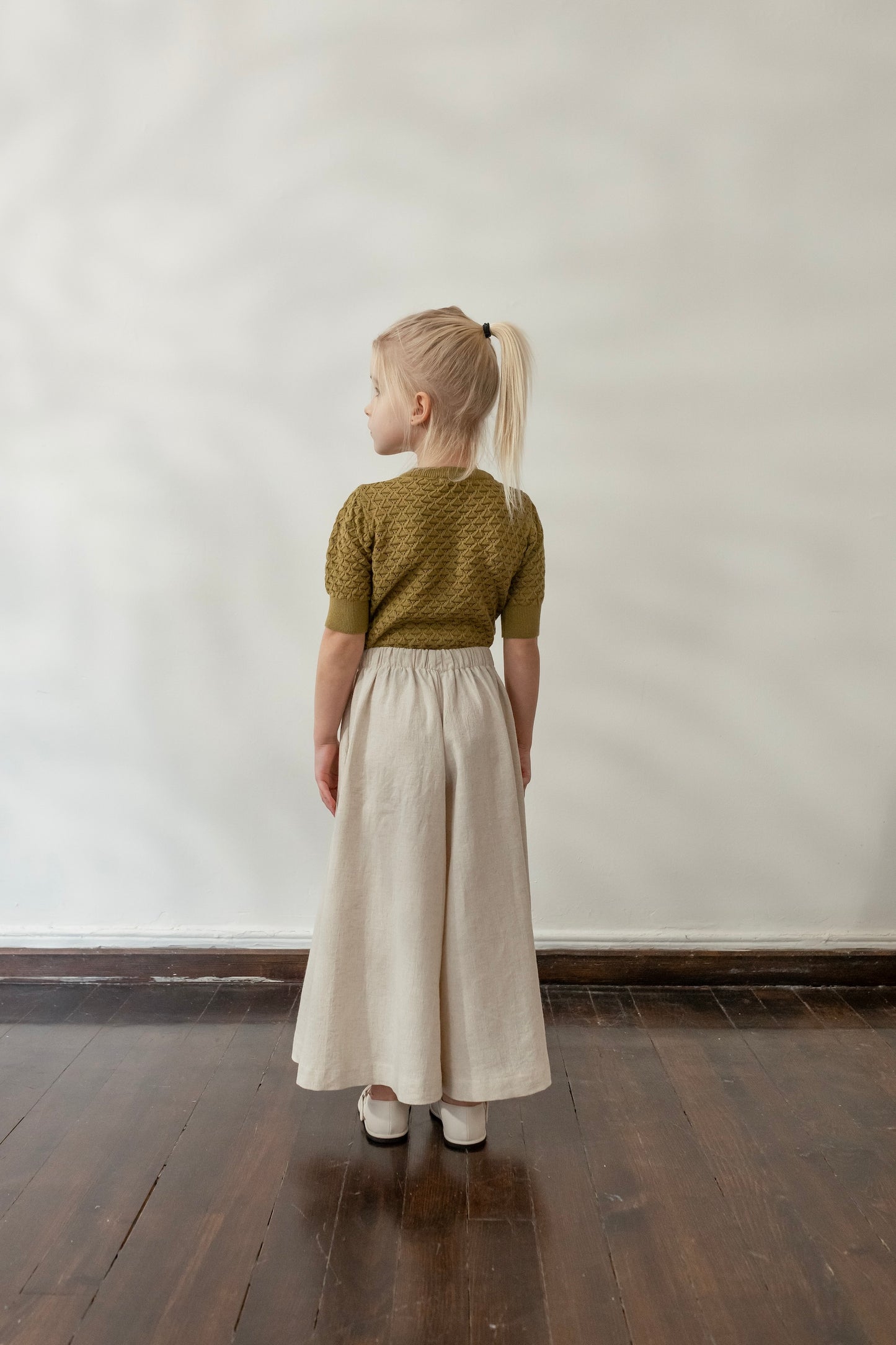 Bella Lace Sweater - Olive