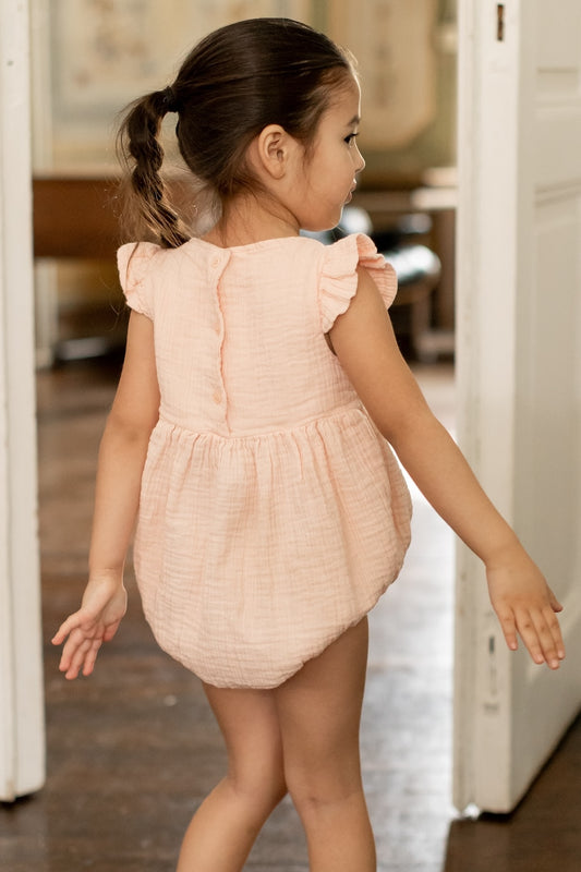 Noa Romper - Soft Pink