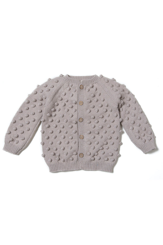 Popcorn Cardigan - Goat