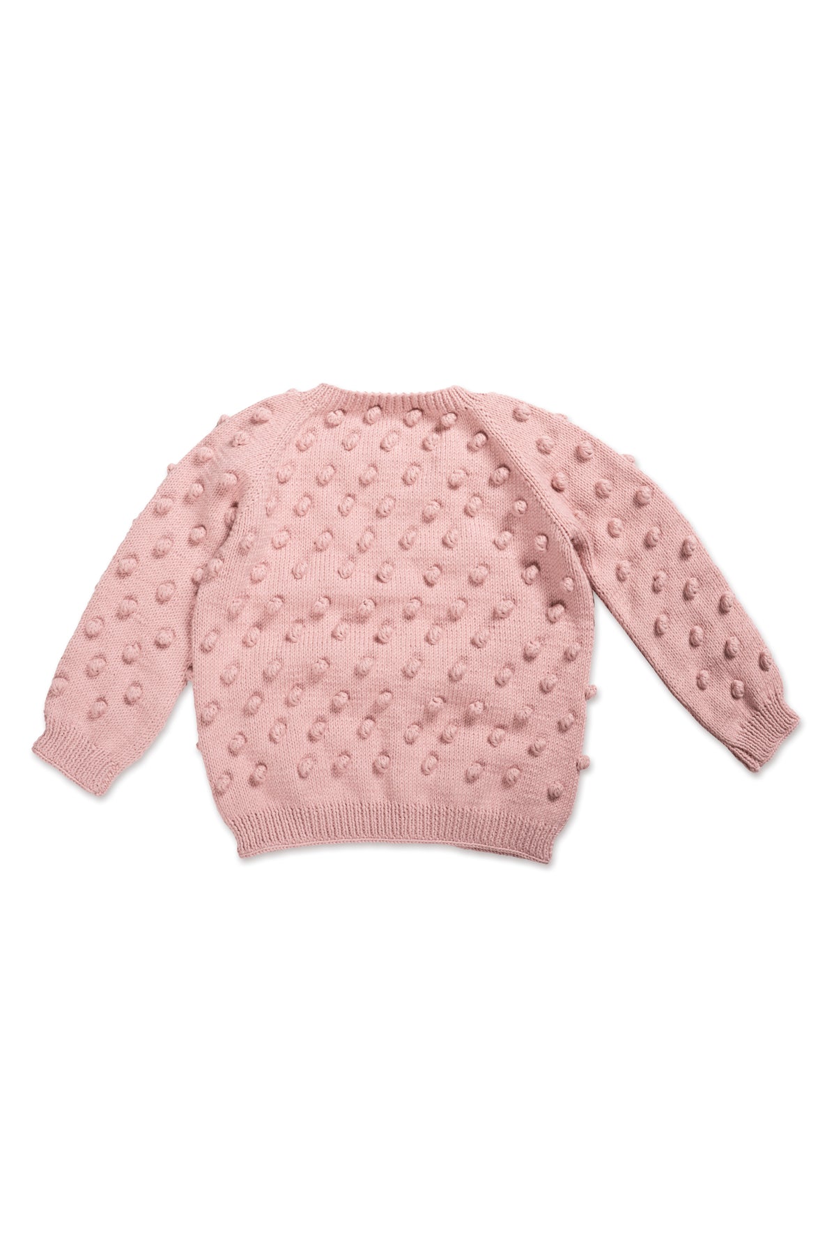 Popcorn Cardigan - Orchid Pink