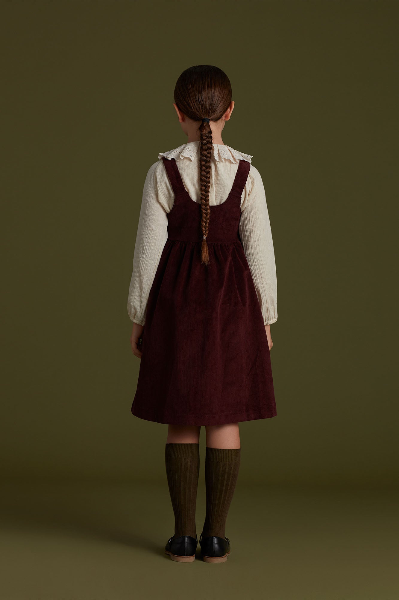 Clematis Dress - Burgundy