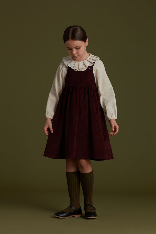 Clematis Dress - Burgundy
