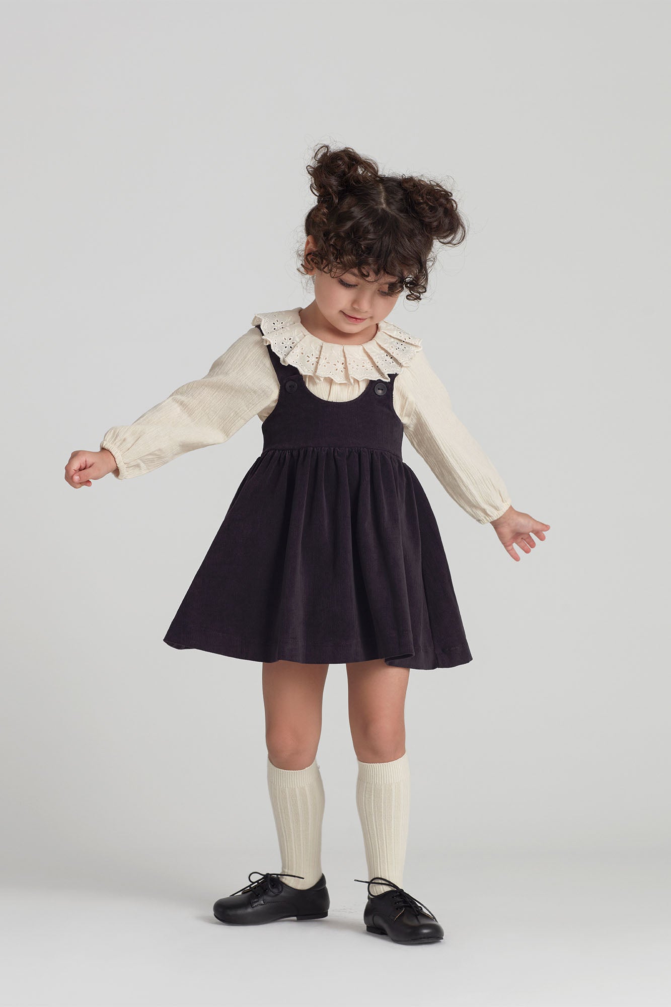 Clematis Dress - Anthracite