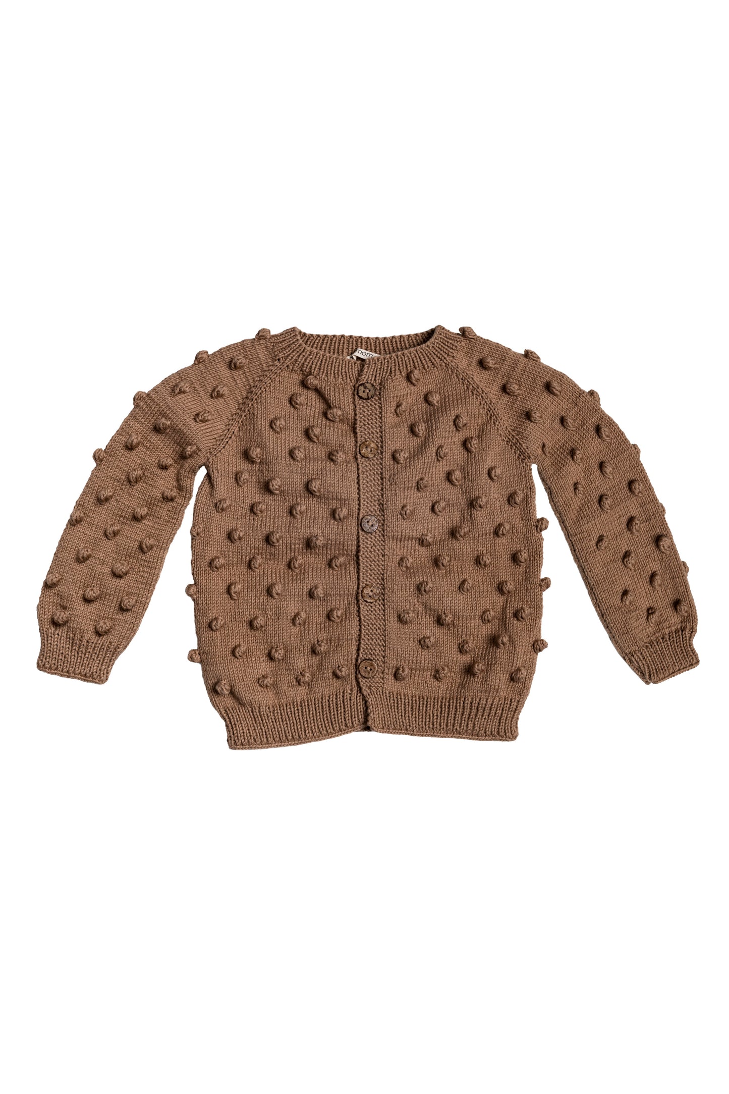 Popcorn Cardigan - Light Taupe