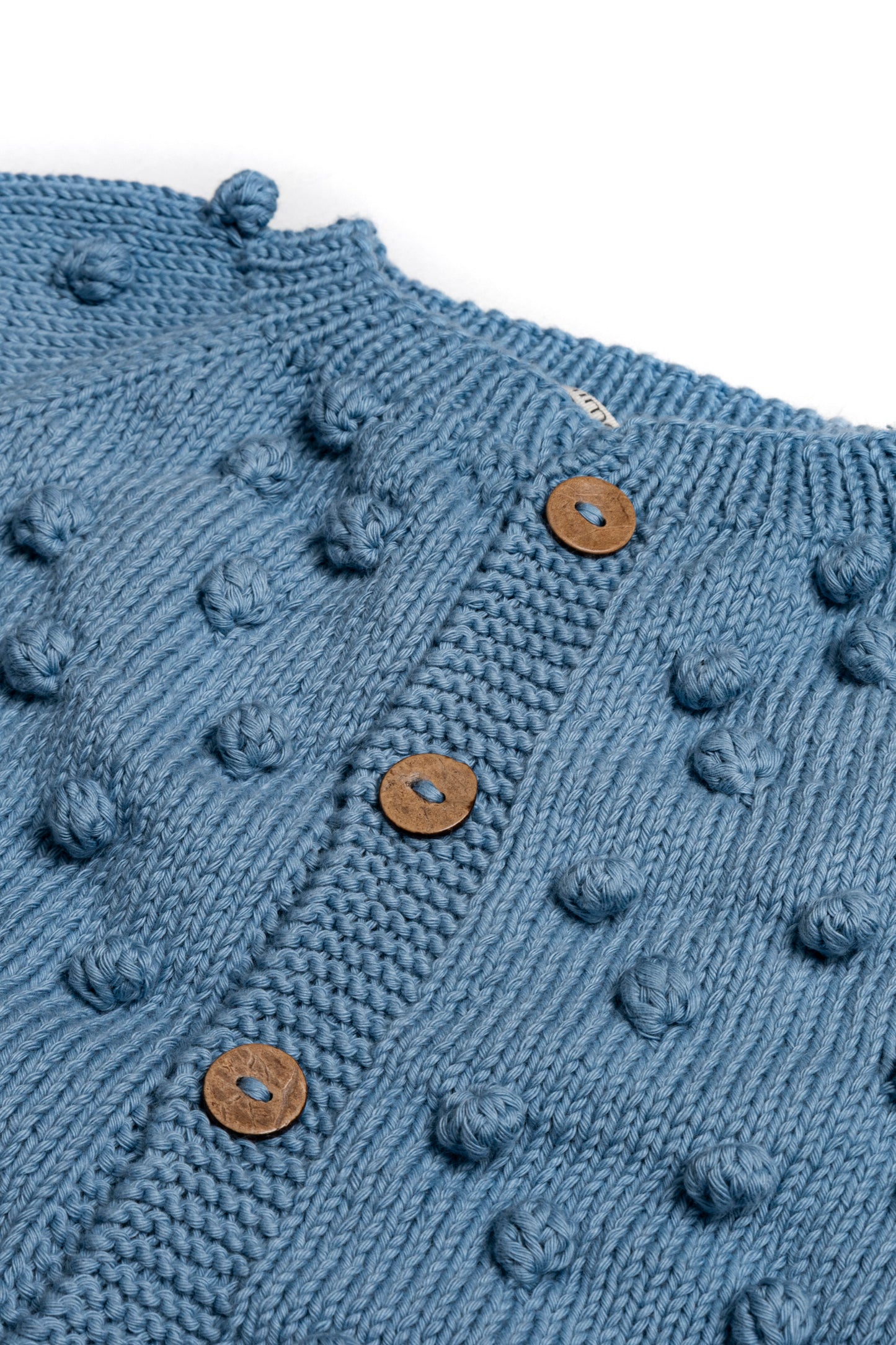 Popcorn Cardigan - Ocean