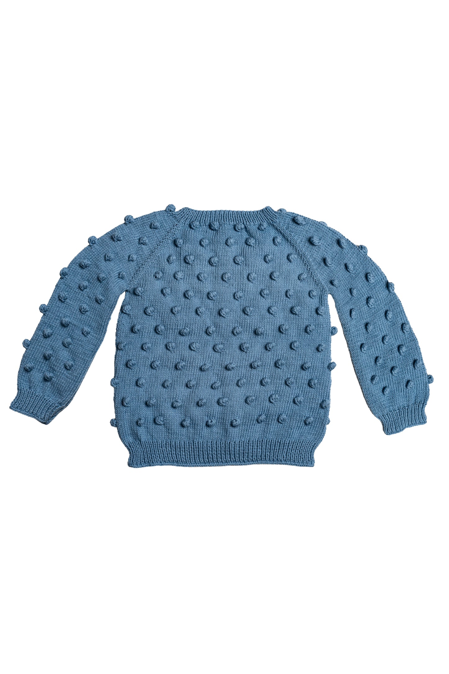 Popcorn Cardigan - Ocean