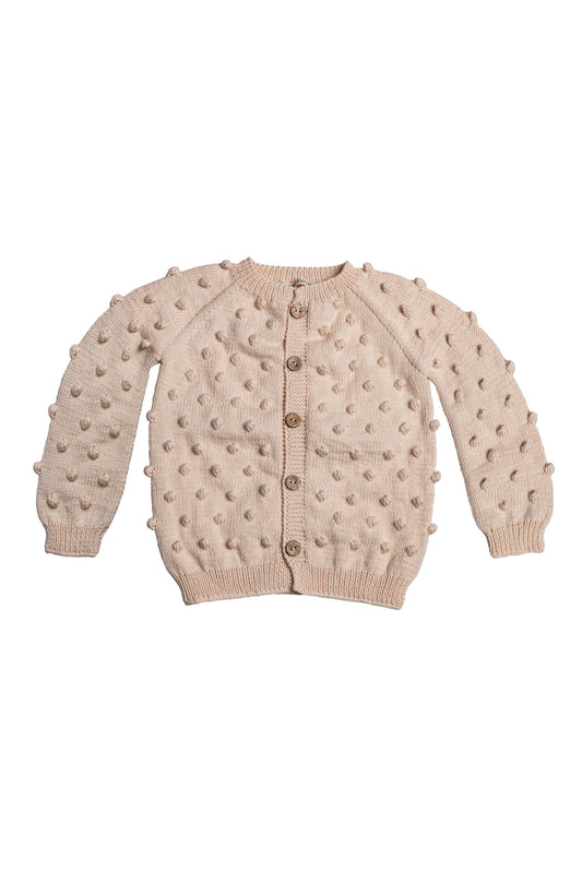 Popcorn Cardigan - Natural
