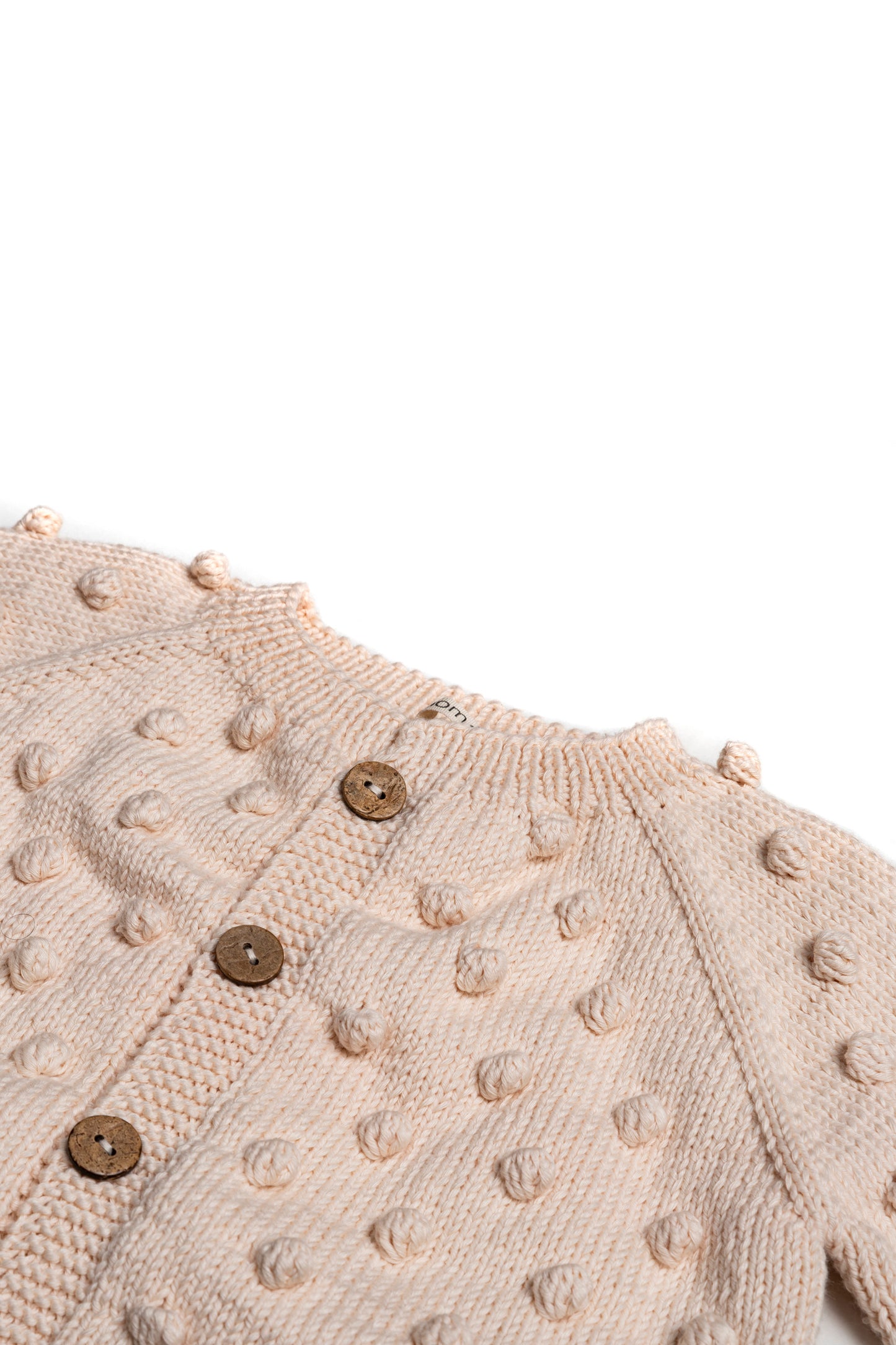 Popcorn Cardigan - Natural
