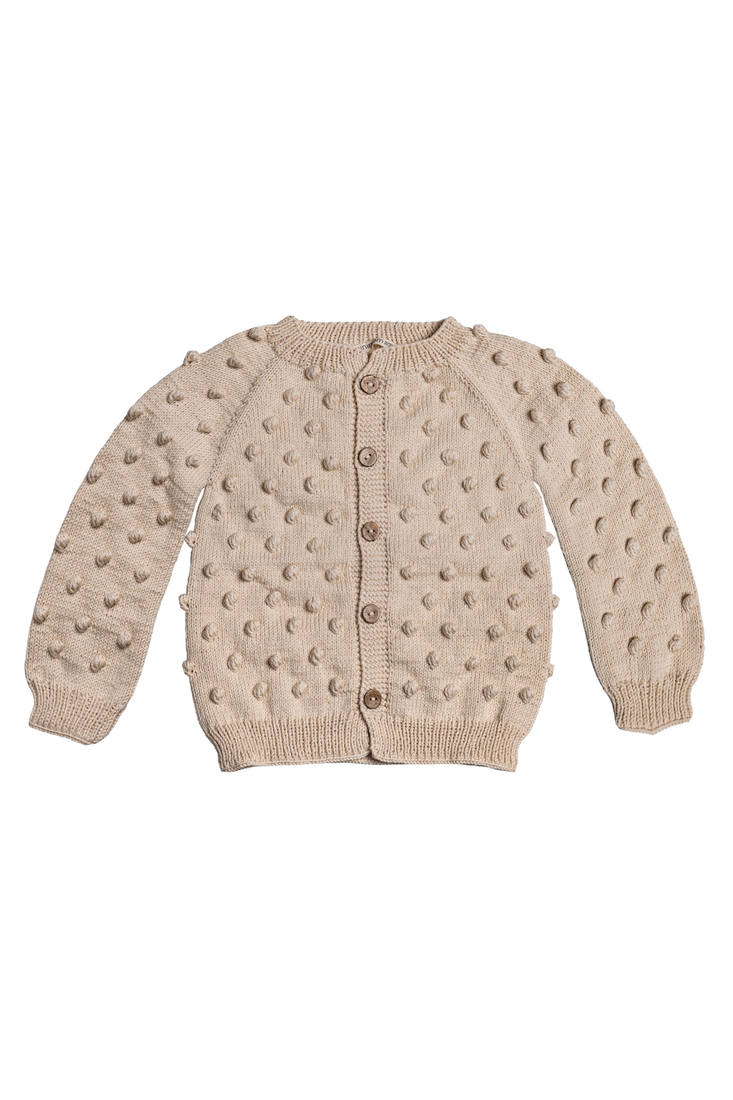 Popcorn Cardigan - Cream
