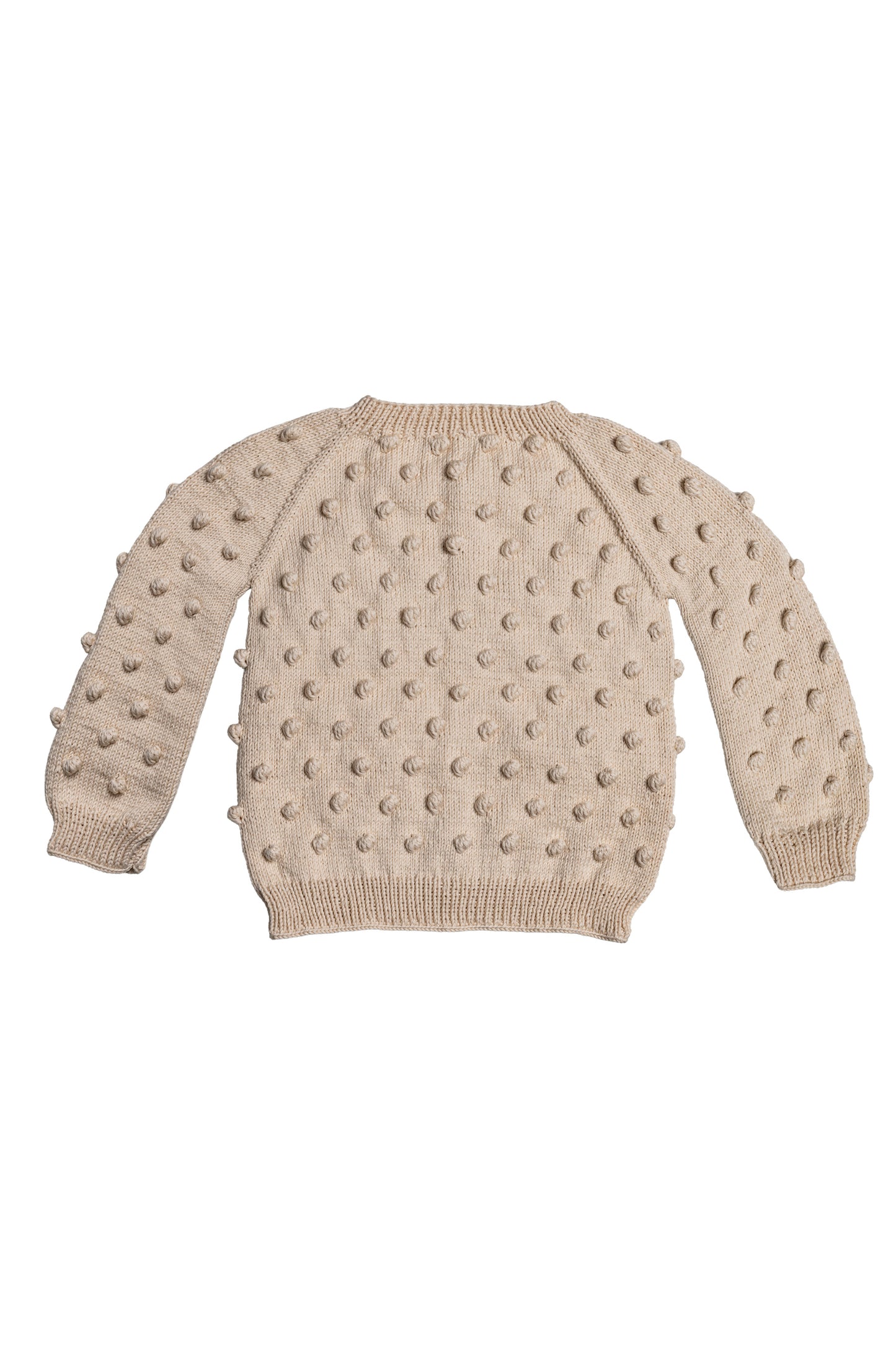 Popcorn Cardigan - Cream