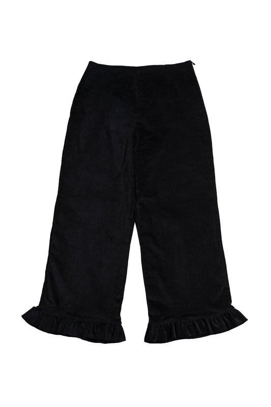 Moss Trousers - Corduroy Black