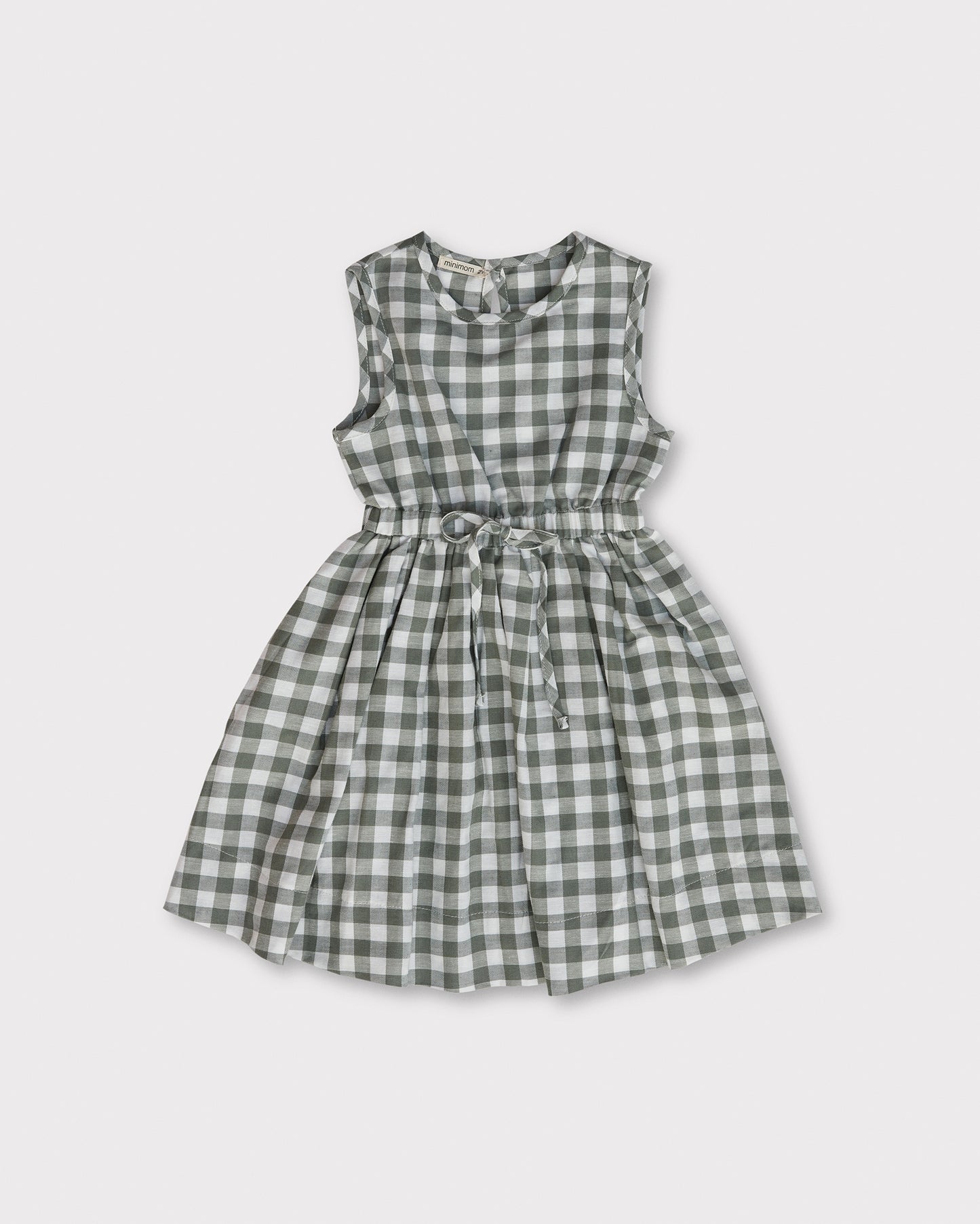 Sienna Dress - Green Gingham