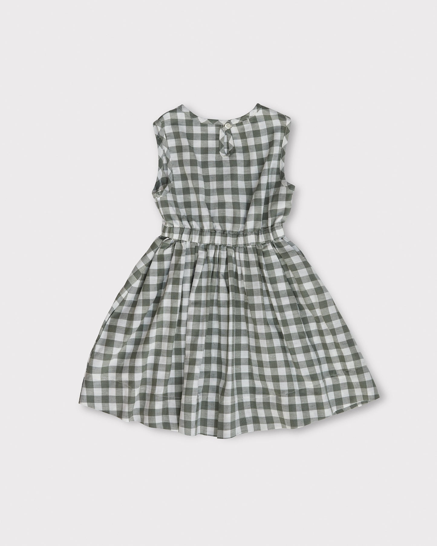 Sienna Dress - Green Gingham