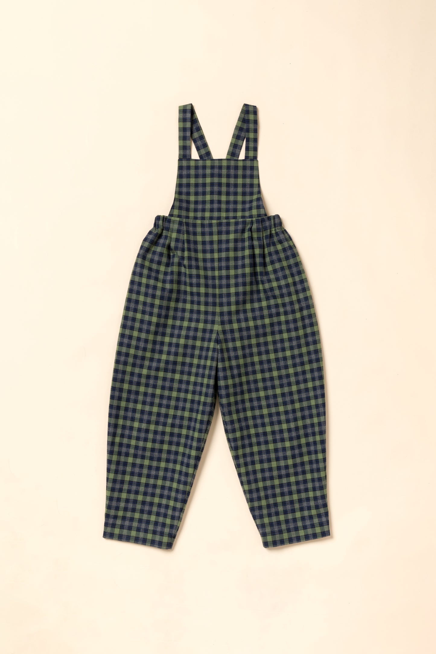 Ida Jumpsuit - Green Checked